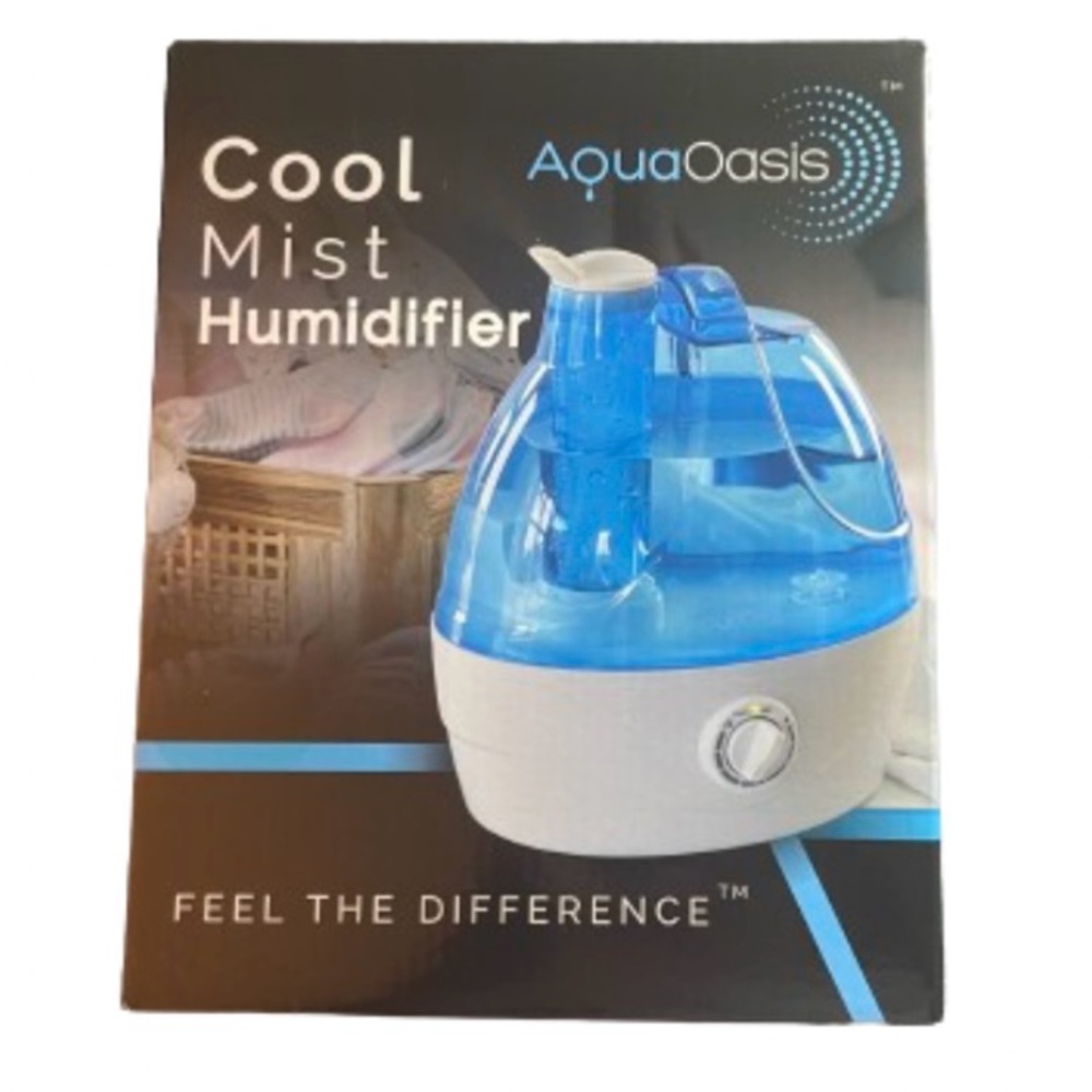AquaOasis® Cool Mist Humidifier (2.2L Water Tank)